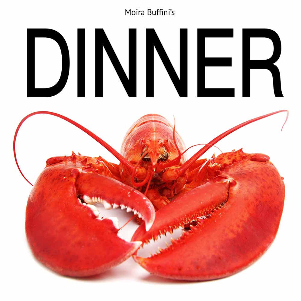Dinner by Moira Buffini production graphic.