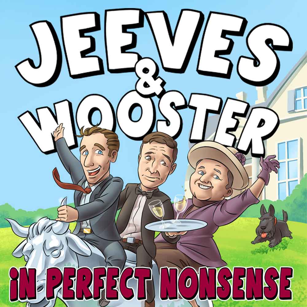 Jeeves & Wooster in Perfect Nonsense by The Goodale Brothers at the Barn Theatre Welwyn Garden City, Hertfordshire