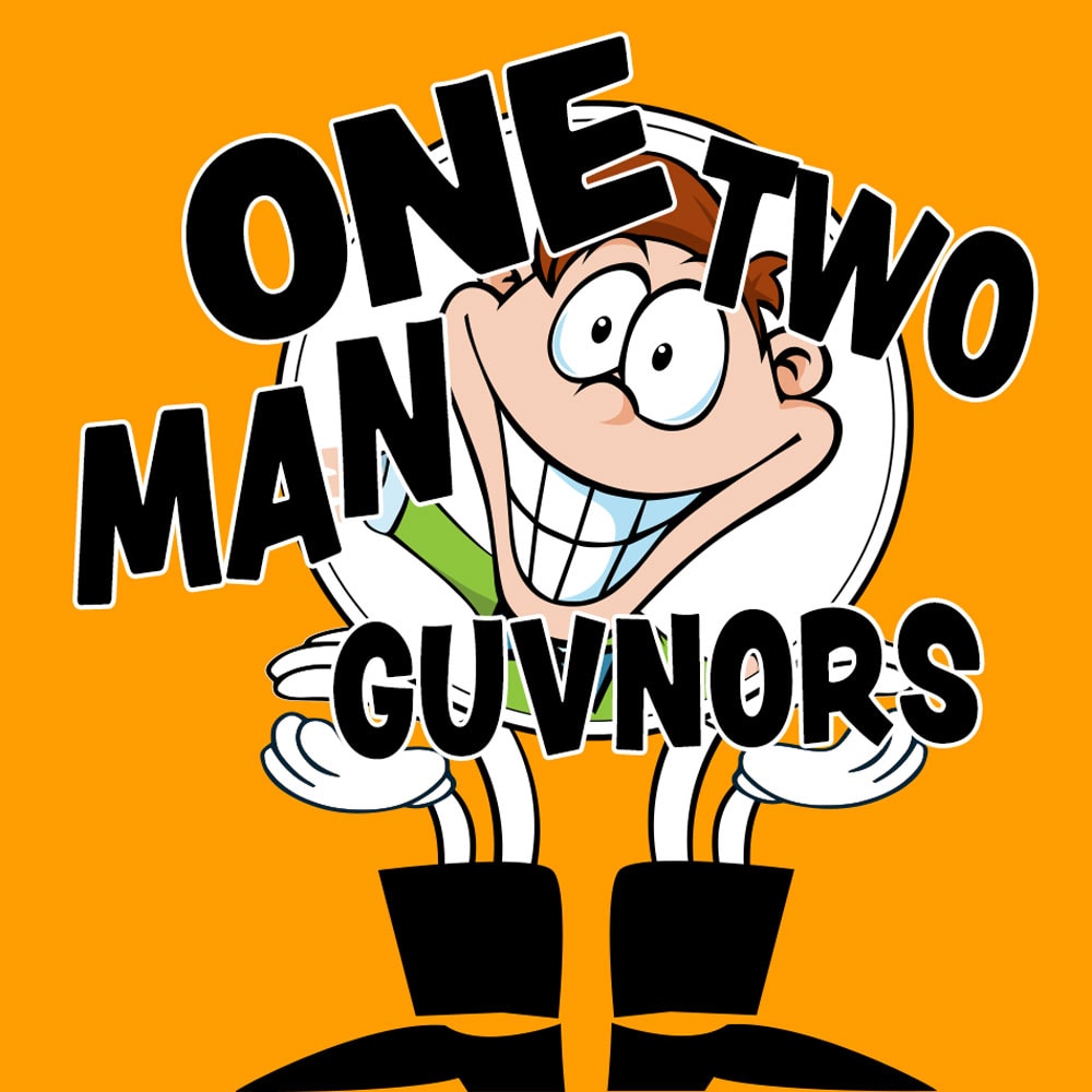 Production Graphic for One Man Two Guvnors by Richard Bean