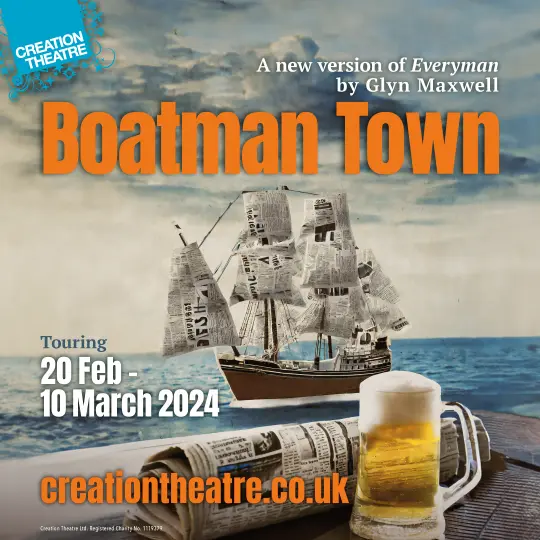 Image of ship for the Boatman Town production