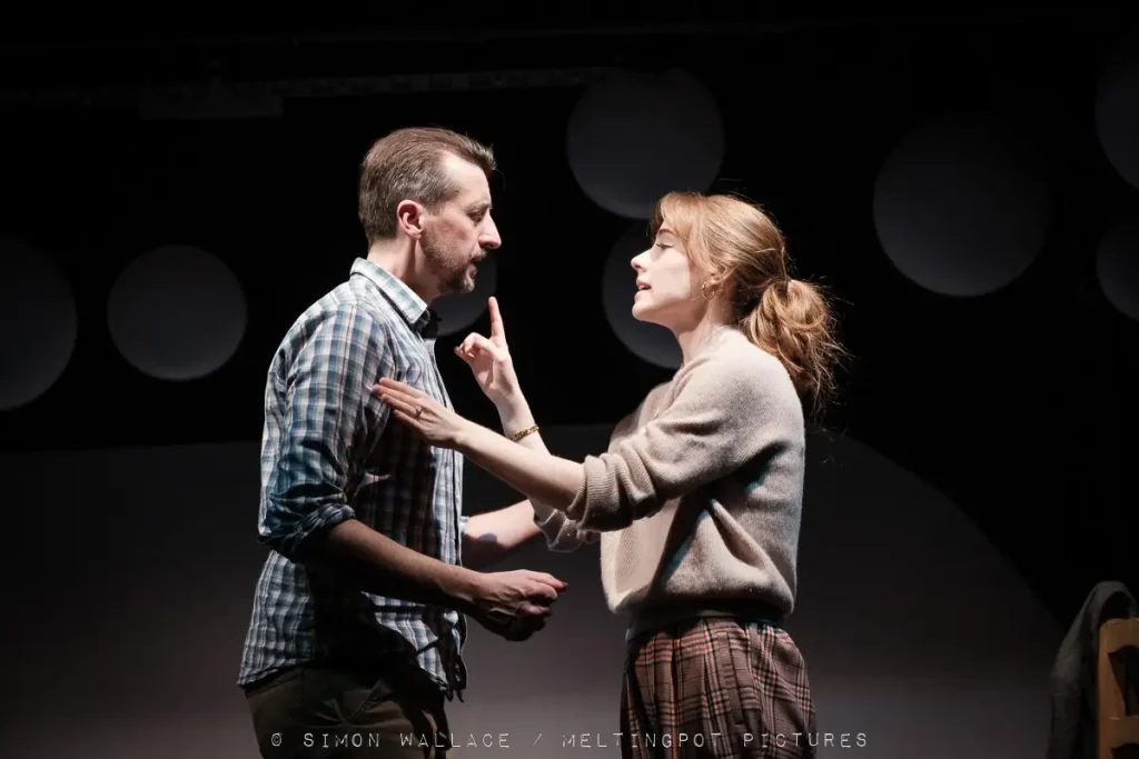 Kelsey Cooke and Steve Deaville in Constellations by Nick Payne